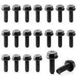 Mtuiewo Exhaust Manifold Bolt Kit for LS LT Engines-0