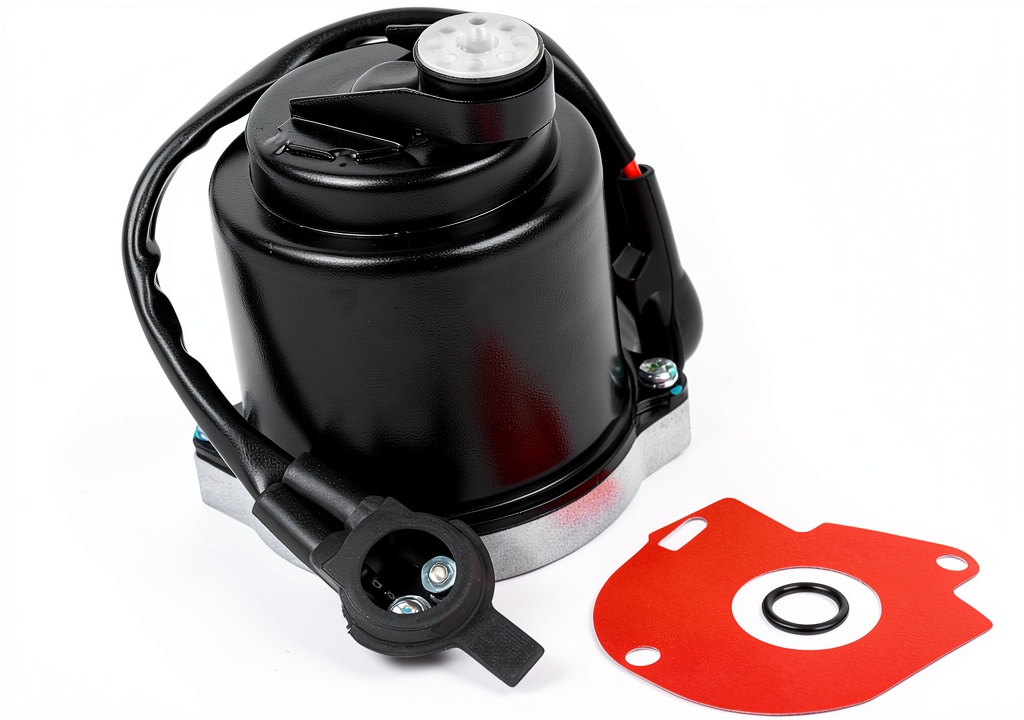 Flynsu ABS brake booster motor being installed under a vehicle hood