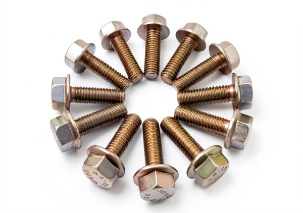 LS Series Exhaust Header Bolts 304 Stainless Steel-4