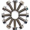 LS Series Exhaust Header Bolts 304 Stainless Steel-0