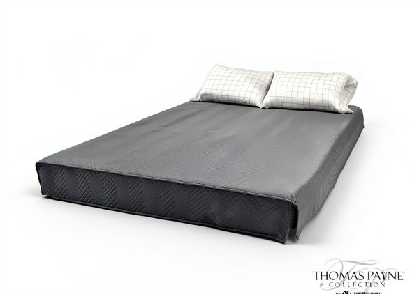 Thomas Payne Easy Zzzs RV Bedding Set Queen Gray Microfiber 3‑in‑1-2