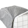 Thomas Payne Easy Zzzs RV Bedding Set Queen Gray Microfiber 3‑in‑1-5