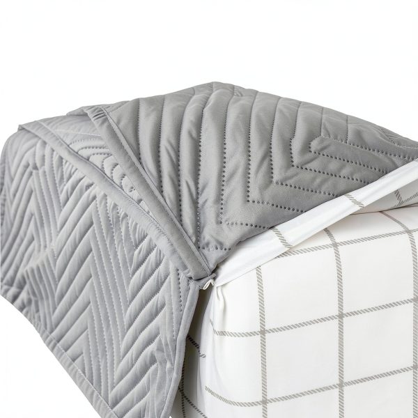 Thomas Payne Easy Zzzs RV Bedding Set Queen Gray Microfiber 3‑in‑1-5