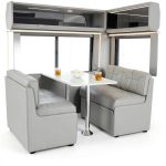 Qualitex De Leon RV Dinette Comfortable Automotive Seating-0