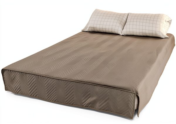 Thomas Payne Easy Zzzs RV Bedding Set Queen Gray Microfiber 3‑in‑1-0