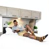 Thomas Payne Easy Zzzs RV Bedding Set Queen Gray Microfiber 3‑in‑1-4