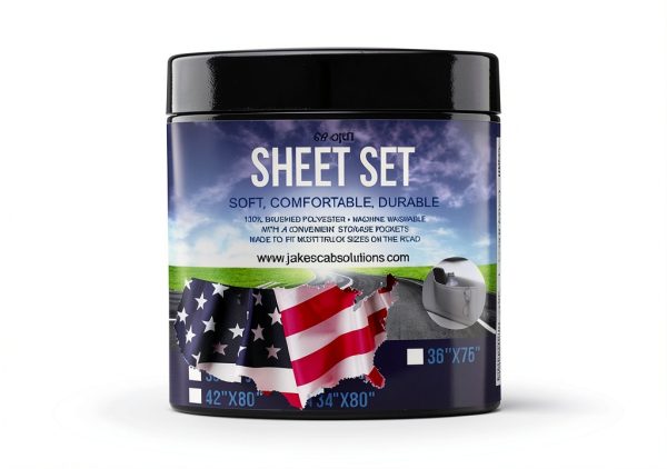 Truck Bedding Set Blue Camouflage Twin XL by jake's cab solutions-1