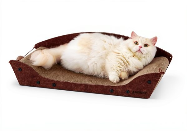 Apollo Large Cat Scratcher Sofa USC090135L Orthopedic Lounger-2