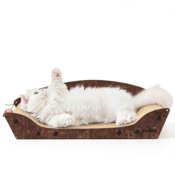 Apollo Large Cat Scratcher Sofa USC090135L Orthopedic Lounger-1