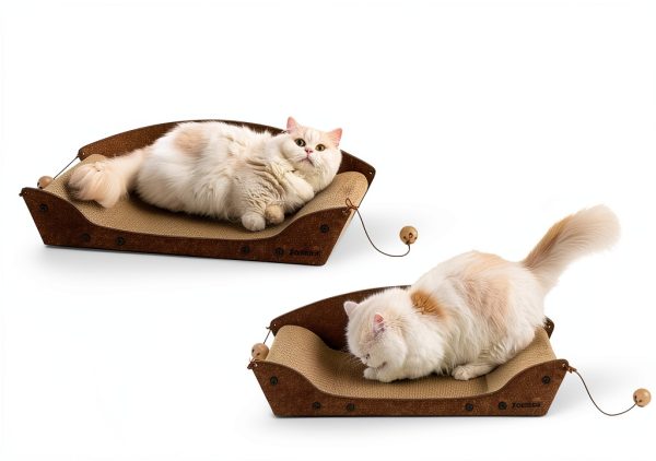 Apollo Large Cat Scratcher Sofa USC090135L Orthopedic Lounger-7
