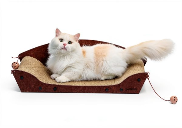 Apollo Large Cat Scratcher Sofa USC090135L Orthopedic Lounger-5