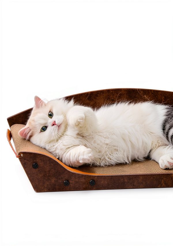 Apollo Large Cat Scratcher Sofa USC090135L Orthopedic Lounger-3