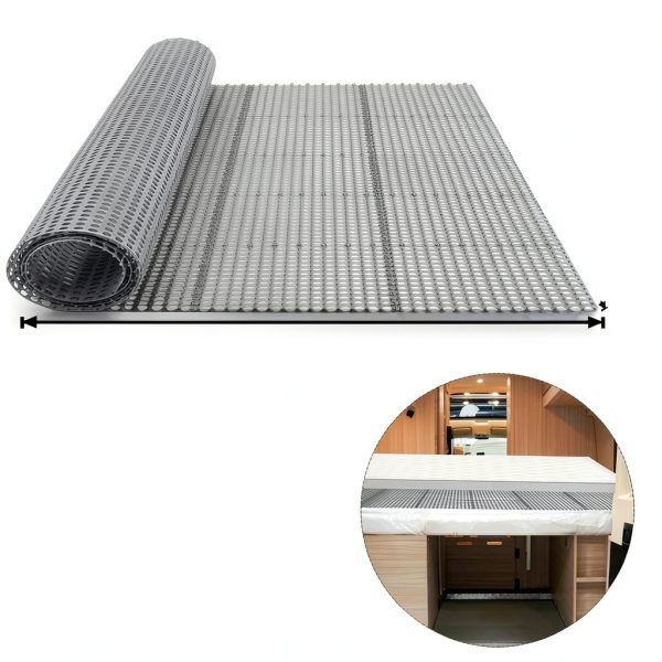 Bouticol Gray Queen RV Mattress Underlay Lightweight Waterproof-2
