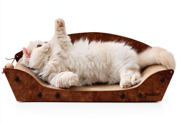 Apollo Large Cat Scratcher Sofa USC090135L Orthopedic Lounger-0