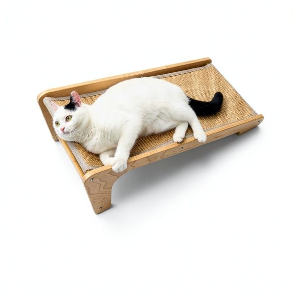 Cat Scratch Ramp PETKARAY Scratching Pad Natural Sisal Dual Placement-5