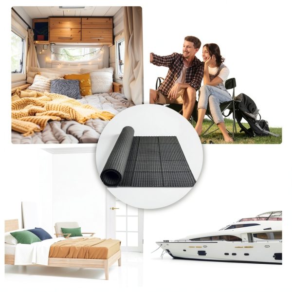 Bouticol Gray Queen RV Mattress Underlay Lightweight Waterproof-6