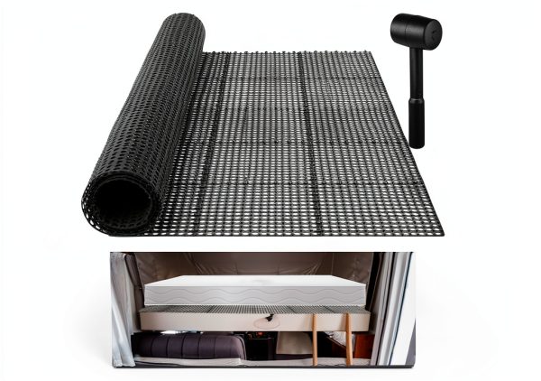 Bouticol Gray Queen RV Mattress Underlay Lightweight Waterproof-0