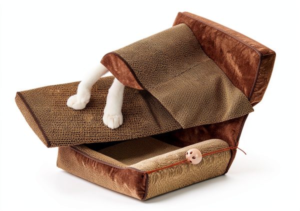 Apollo Large Cat Scratcher Sofa USC090135L Orthopedic Lounger-6