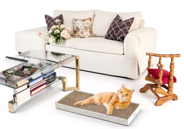 Cat Scratching Pad Smartbean 3PCS Reversible Post 16.7x8.1x1.3 in-5